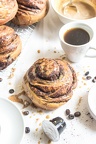 Coffee Glaze Mocha Rolls