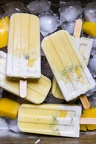 Mango Lassi Popsicles