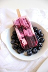 Blueberry Coconut Popsicle