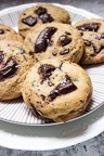 Chocolate Chunk Tahini Cookies