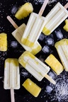 Pina Colada Popsicles