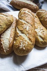Pretzel Sandwich Buns (French Mauricettes)
