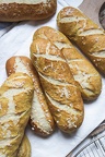 Pretzel Sandwich Buns (French Mauricettes)