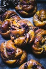 Pumpkin Chocolate Rolls