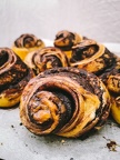 Pumpkin Chocolate Rolls