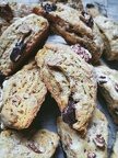 Pumpkin Scones w/ Walnuts & Chocolate