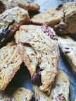 Pumpkin Scones w/ Walnuts & Chocolate
